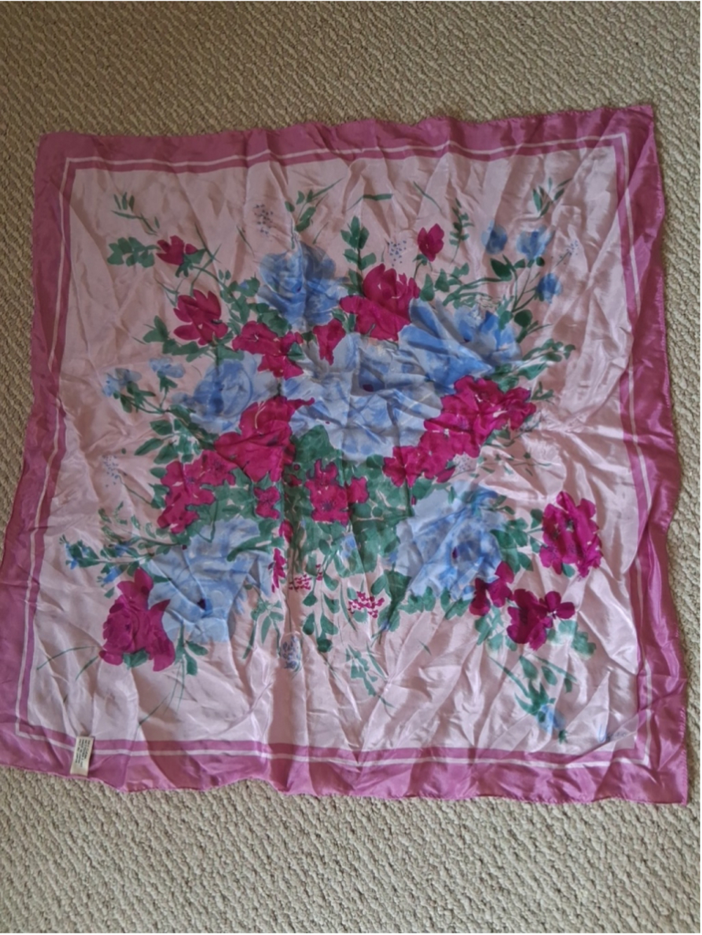Vintage Vera Neumann Silk Floral